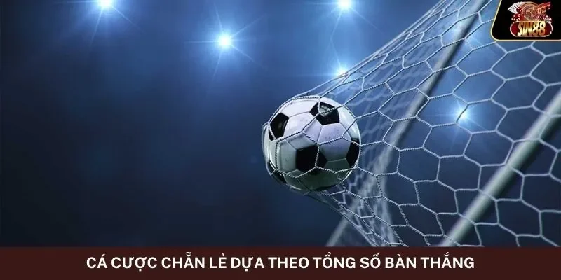 Cá cược chẵn lẻ dựa theo tổng số bàn thắng