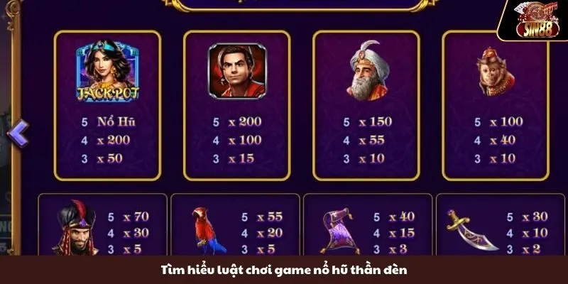 Tìm hiểu luật chơi game nổ hũ thần đèn